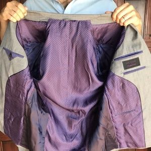 Ted Baker London Roger Slim Fit Wool Suit Size 40R